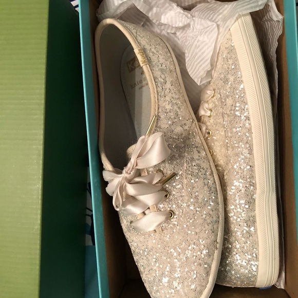 Kate Spade Keds wedding shoes - Picture 2 of 4